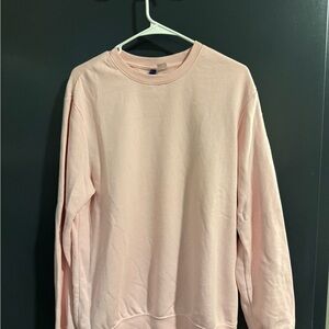Light Pink Crewneck Sweatshirt